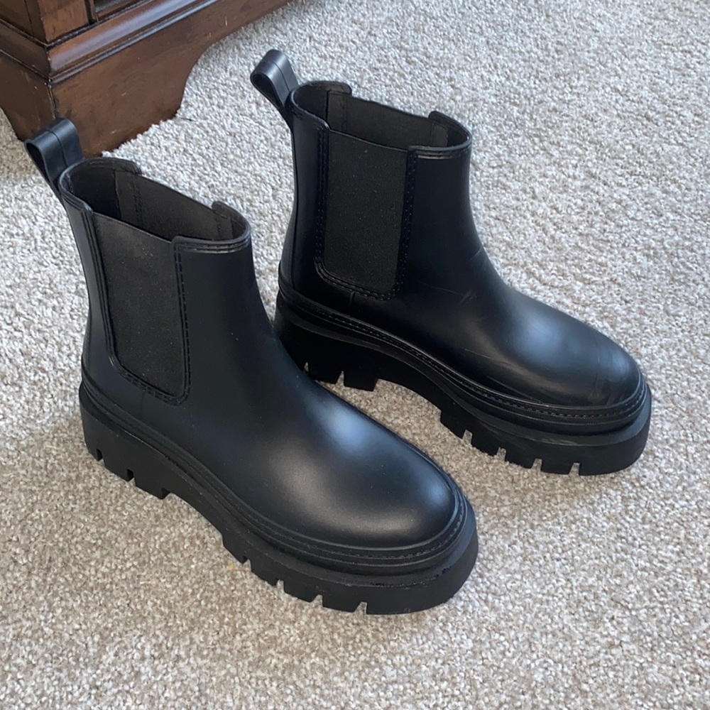 Black Chunky Boots